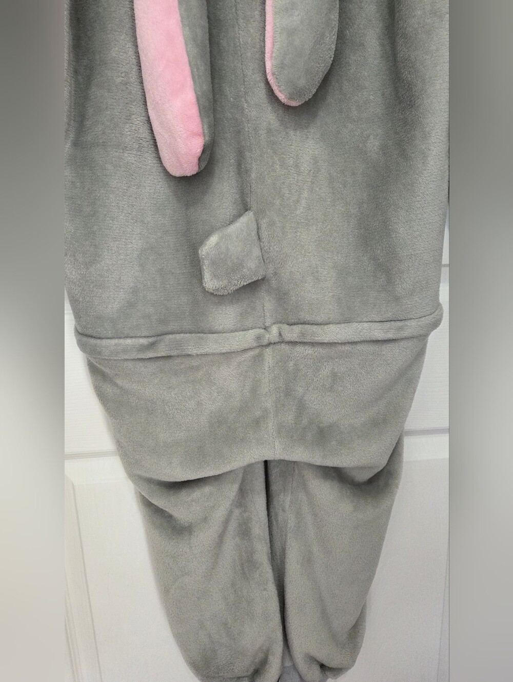 Adult Unisex Bunny Onesie Costume for Halloween Animal Cosplay size Small - Picture 8 of 12